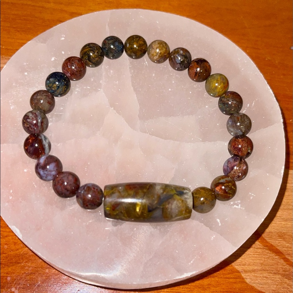 Handmade (by me) Pietersite Bracelet